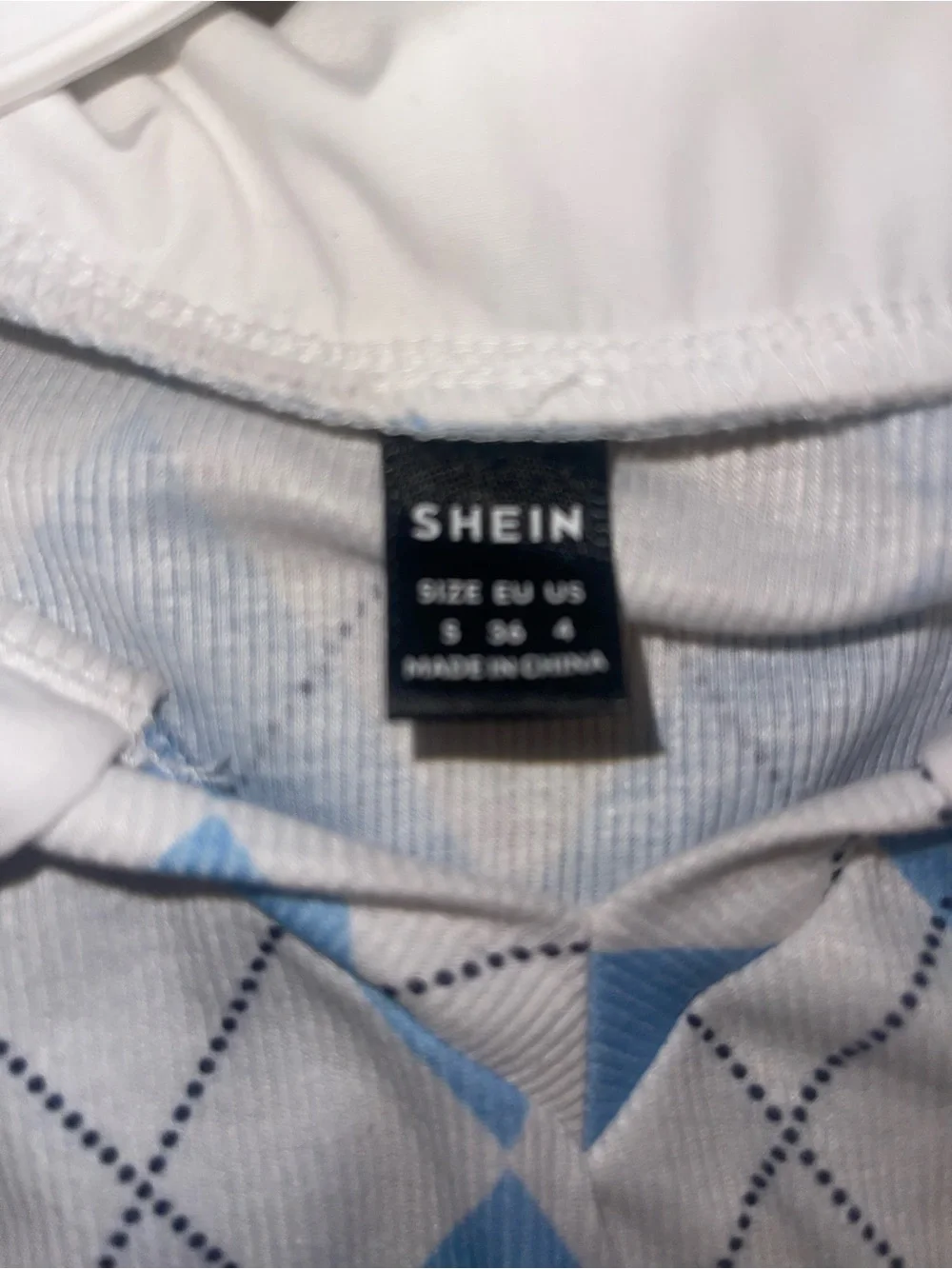 2 piece set - Light Blue Skinny Jeans & Shein blouse